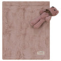 Fuzzy Security Blanket- Tye Dye Pink