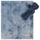 Fuzzy Security Blanket - Tye Dye Blue