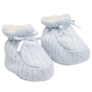 Blue Cable Booties