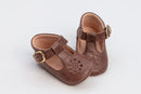 Tan Baby Kayla T-Bar Shoes