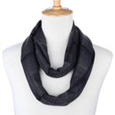 Ash Lavender Linear Business Fashion Scarf