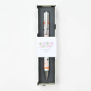 Pink Floral Spot Gold Boxed Pen