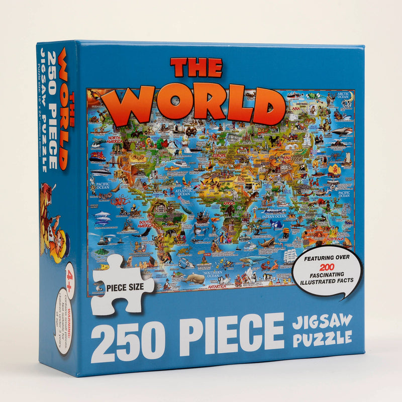 World 250 Piece Puzzle
