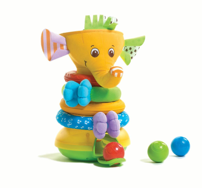 Elephant Musical Stack & Ball Game