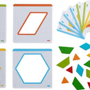 Arranging Game Colorful Shapes