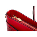 Burgundy Sacred Love Crystal Handmade Fashion Tote Bag