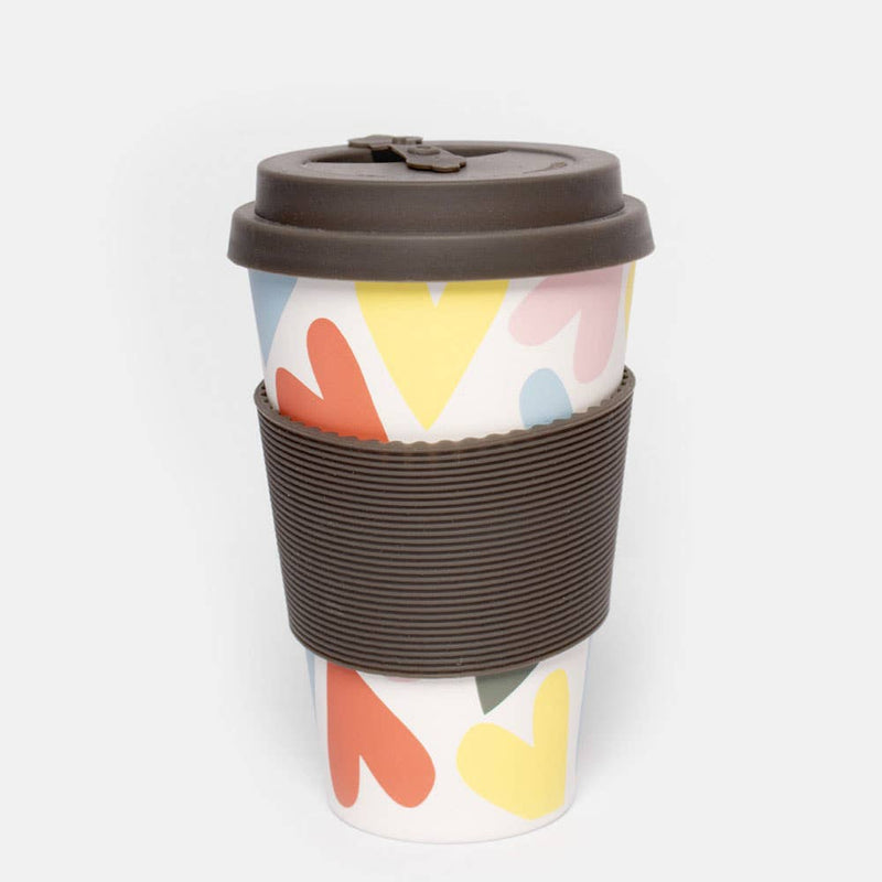 Multi Hearts PLA Coffee Cup