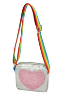 Heart Purse- Silver