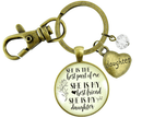 To Daughter From Mother Keychain Best Part of Me Handmade…