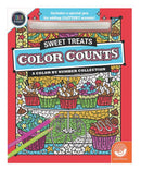 Color by Number Color Counts: Glitter Sweet Treats