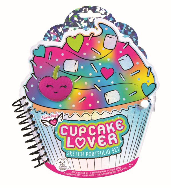 Cupcake Lover Compact Sketch Portfolio