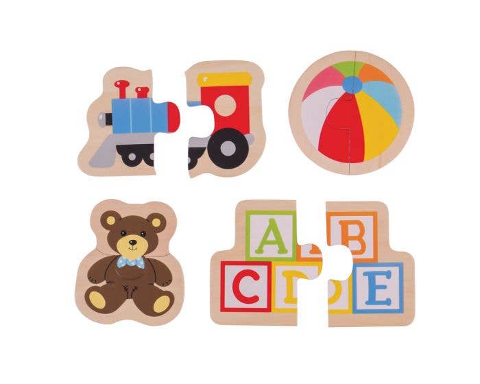Two Piece Puzzles - Toys