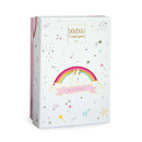 Unicorn Rattle With Small Doudou Blanket