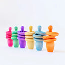 Rainbow Pin & Ring Wooden Stacking Set