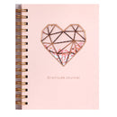 Gratitude Journal with Pen Gift Set | Glitter Shakable Heart