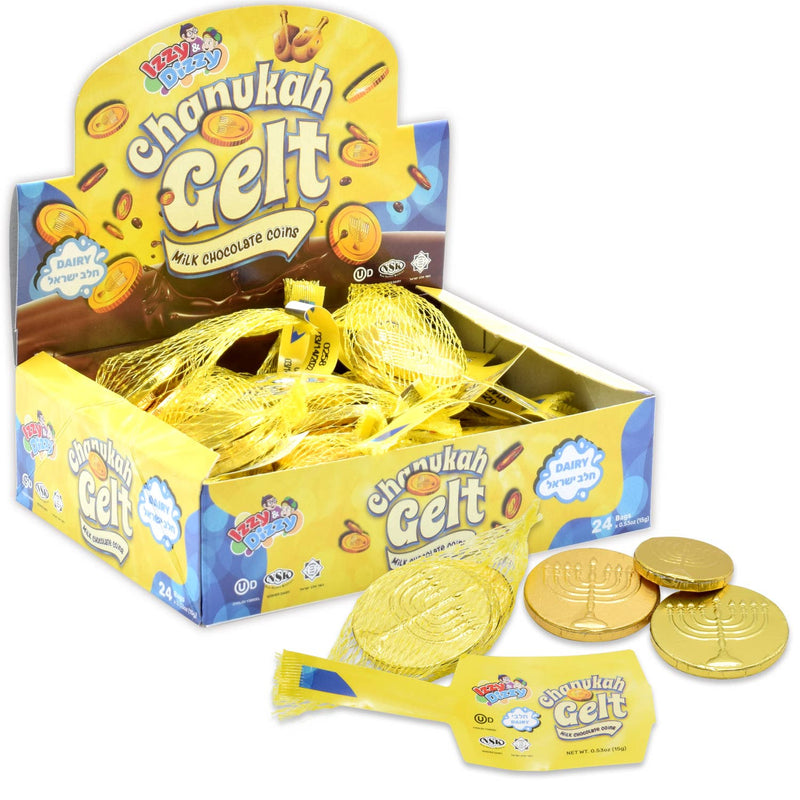 Izzy And Dizzy Gold Chocolate Candy Coin