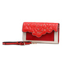 Rosette 3D Crystal Mini Crossbody Clutch