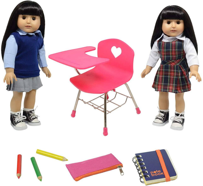 18" Doll School Set