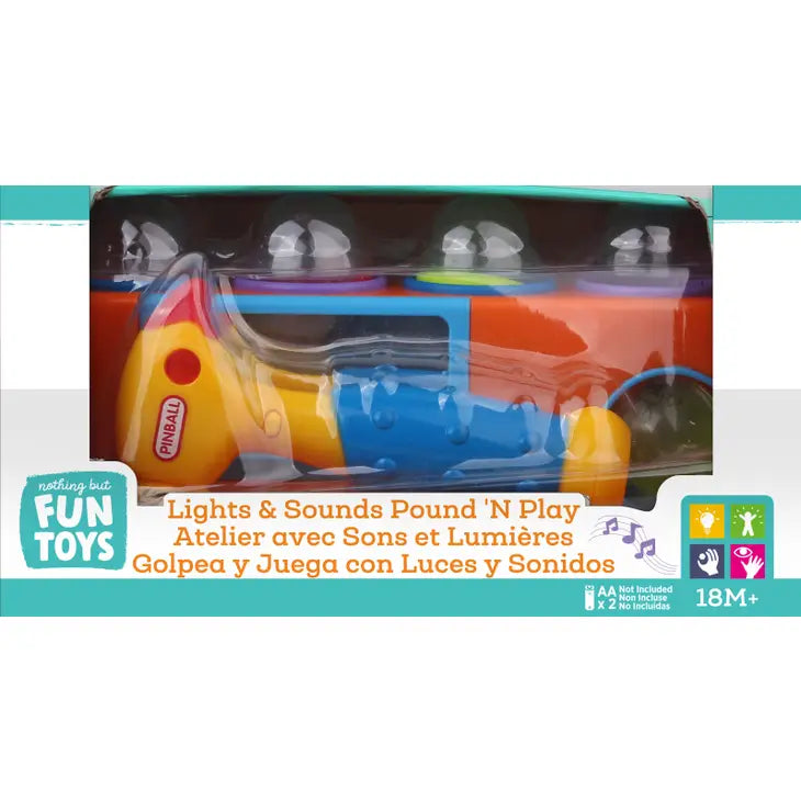 Nothing But Fun Toys - Lights & Sounds Pound and Play
