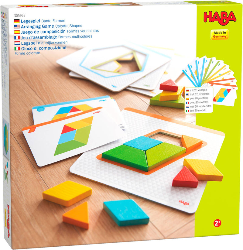 Arranging Game Colorful Shapes