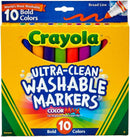 10 Count Crayola Broad Line Washable Markers