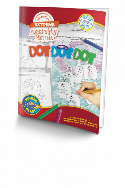Chanukah Extreme Activity Book - Junior Dot Dot Dot