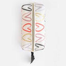 Multi Outline Hearts Foil Cube Cosmetic Bag