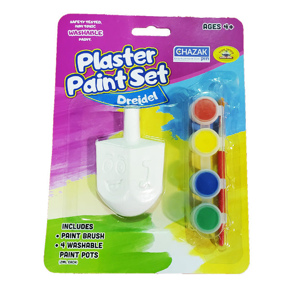Dreidel Plaster Paint Set