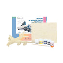 3D Wooden Puzzle Paint Kit: Civil Airplane