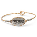 DAUGHTER CHARMED BRACELET