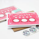 Lover's Lotto Scratch-off Card