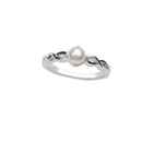 Girls Sterling Silver Freshwater Pearl Baby Ring for Kids