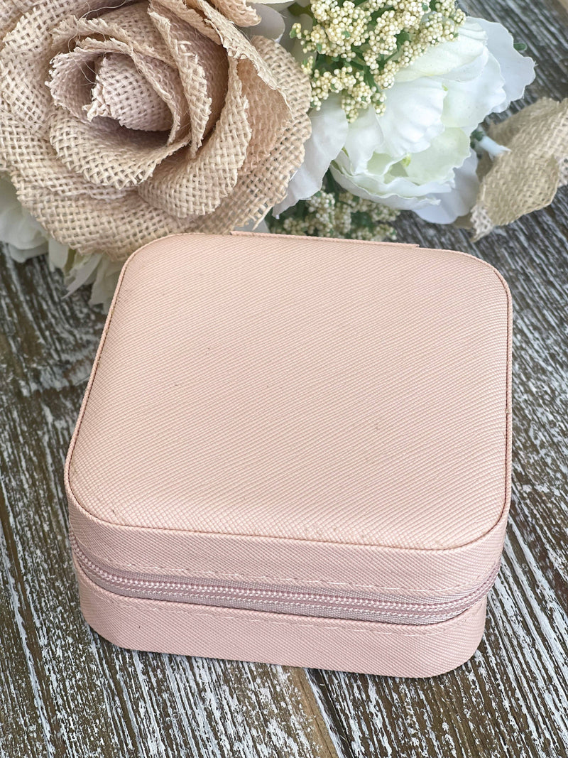 Travel Jewelry Box "Pink"