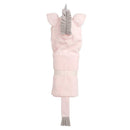 Pink Unicorn Hooded Baby Bath Wrap