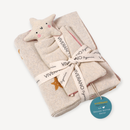 Stars Baby Jacquard Knit Blanket & Lovey Gift SET (Organic)