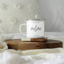 11oz Candle - Reusable Metal Mug Soy Candle With Cotton Wick