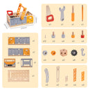 Wooden Kids Toy Workbench