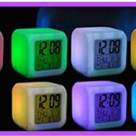 Drip Color Changing Alarm Clock