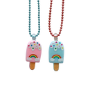 Pop Cutie Gacha Rainbow Popsicle Necklaces