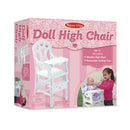 Wooden Doll High Chair