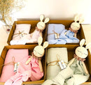Organic Cotton Bunny Comforter & Blanket Gift Set