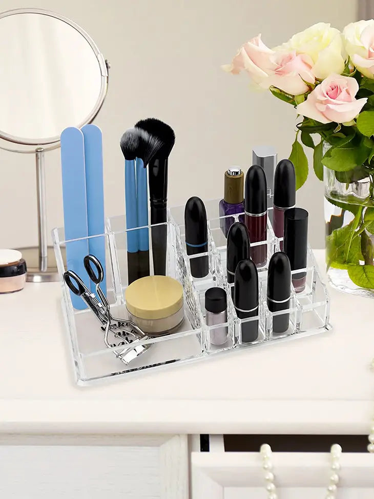 Artistic Home Acrylic Makeup Organizer, Wakeup & Makeup