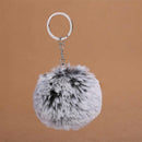 Fluffy Frost Keychain Ball