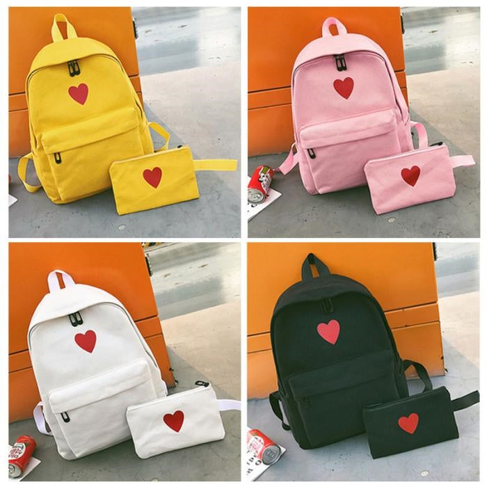 Heart Bag Pack Set