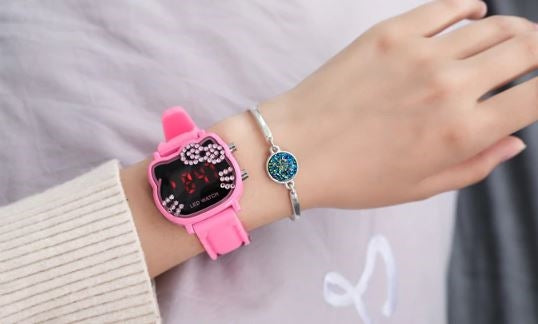 Hello Kitty Gem Digital Watch