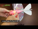 Self Flying eBird- Blue. Electric Flapping Wings Bird Drone