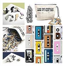 Wooden Puzzle: Mix Tapes in Pouch