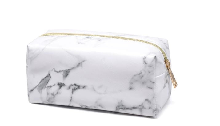 Marbled Cosmetic Bag
