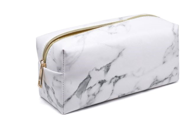 Marbled Cosmetic Bag