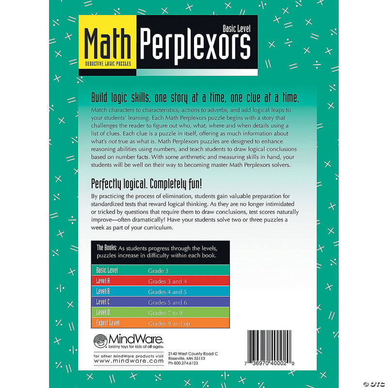 Math Perplexors: Basic Level
